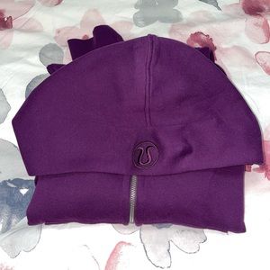 Lululemon cropped full zip Scuba Hoodie: Size XL/XXL